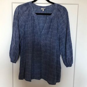 Joie Blouse blue & white